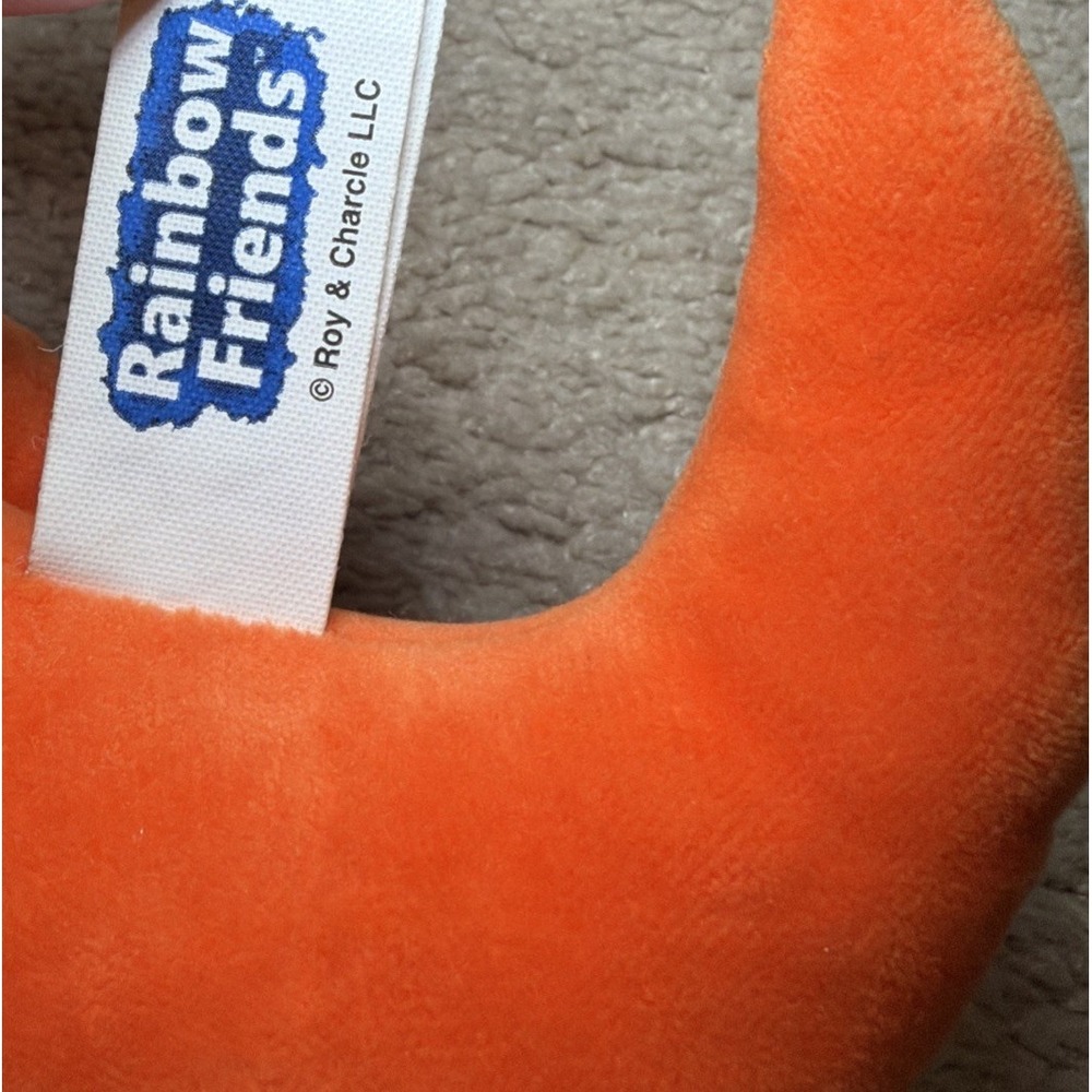 Rainbow Friends 8" Plush Toy Series 2 Orange & Cyan Roblox Roy & Charcle LLC - Picture 7 of 16